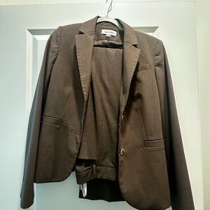 Calvin Klein Chocolate Brown Suit Set